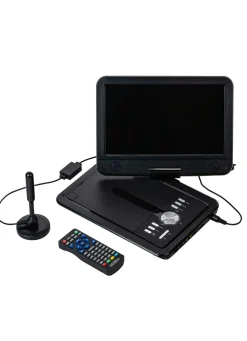 Discount Reflexion Portabler DVD-Spieler mit TV 10,1" SCHWARZ