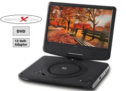 Hot Reflexion Portabler DVD-Spieler DVD 7002 SCHWARZ