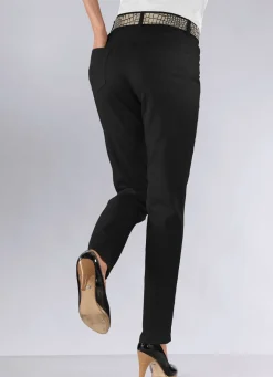 Sale BADER Power-Stretch-Jeans SCHWARZ