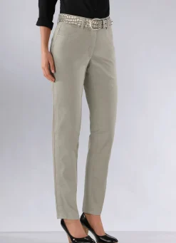 Online BADER Power-Stretch-Jeans KHAKI