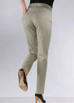 Online BADER Power-Stretch-Jeans KHAKI