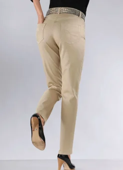Hot BADER Power-Stretch-Jeans SAND