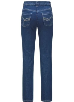 Sale BADER Power-Stretch-Jeans DUNKELBLAU
