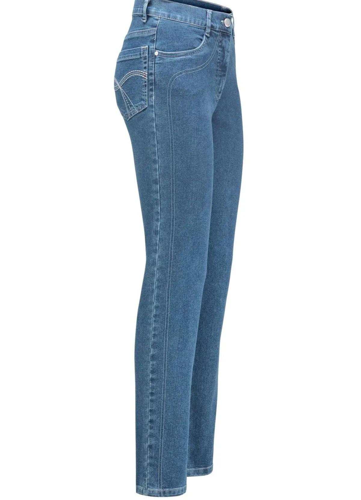 Sale BADER Power-Stretch-Jeans JEANSBLAU