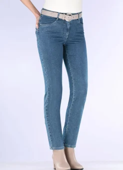 Sale BADER Power-Stretch-Jeans JEANSBLAU