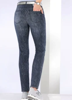 Sale ASCARI Power-Stretch-Jeans DUNKELBLAU