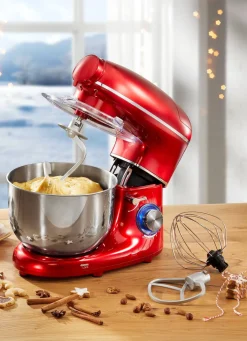 Clearance BADER Profi-Küchenmaschine mit Planetenrührwerk ROT