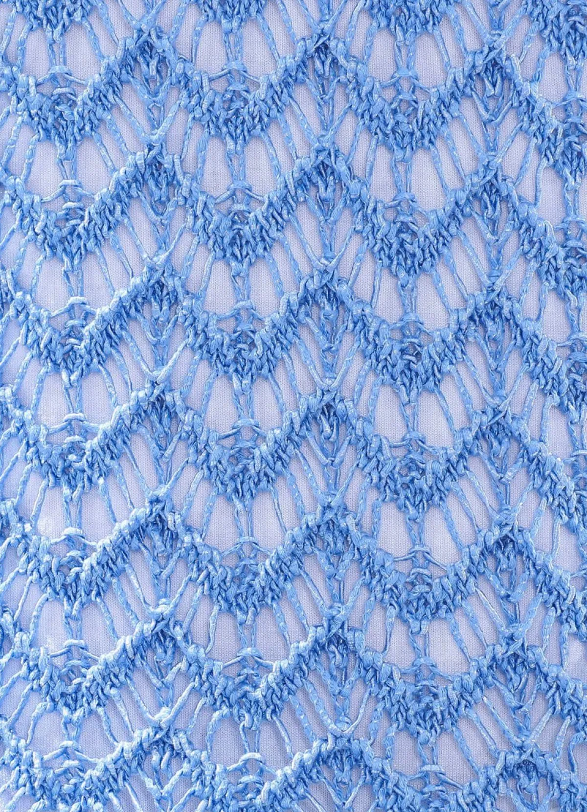 Outlet BADER Pullover aus hochwertigem Glanzeffektgarn HELLBLAU MELIERT