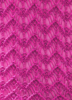 Discount BADER Pullover aus hochwertigem Glanzeffektgarn FUCHSIA MELIERT