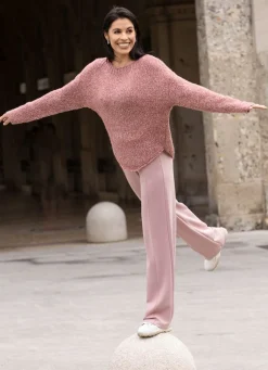 New laurakent Pullover aus Melangegarn HUMMER MELIERT