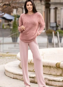 New laurakent Pullover aus Melangegarn HUMMER MELIERT