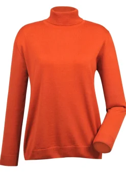 Discount BADER Pullover in Feinstrick ORANGE