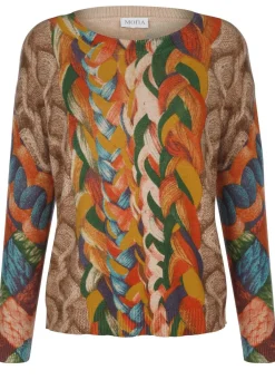 Clearance BADER Pullover in Grafikdessin MULTICOLOR