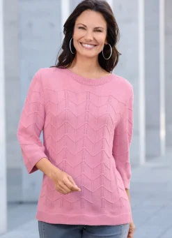 Best BADER Pullover in Mustermix ROSENHOLZ