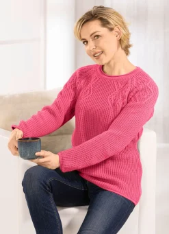 Hot BADER Pullover in Perlfang SCHIEFERROSÉ