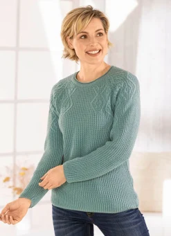 Discount BADER Pullover in Perlfang SALBEI