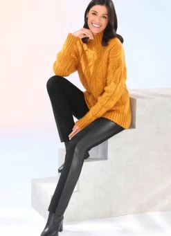 Hot BADER Pullover in sehr flauschiger Qualität SAFRAN