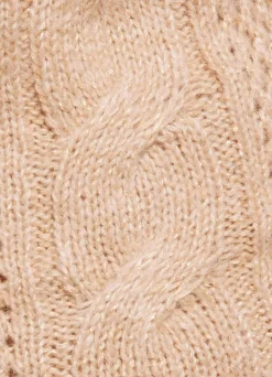 Tizia Pullover mit Alpaka BEIGE MELIERT