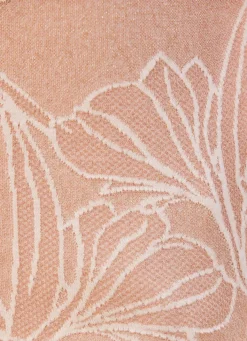 Tizia Pullover mit edlem Glitzereffekt ROSÉ-WEISS