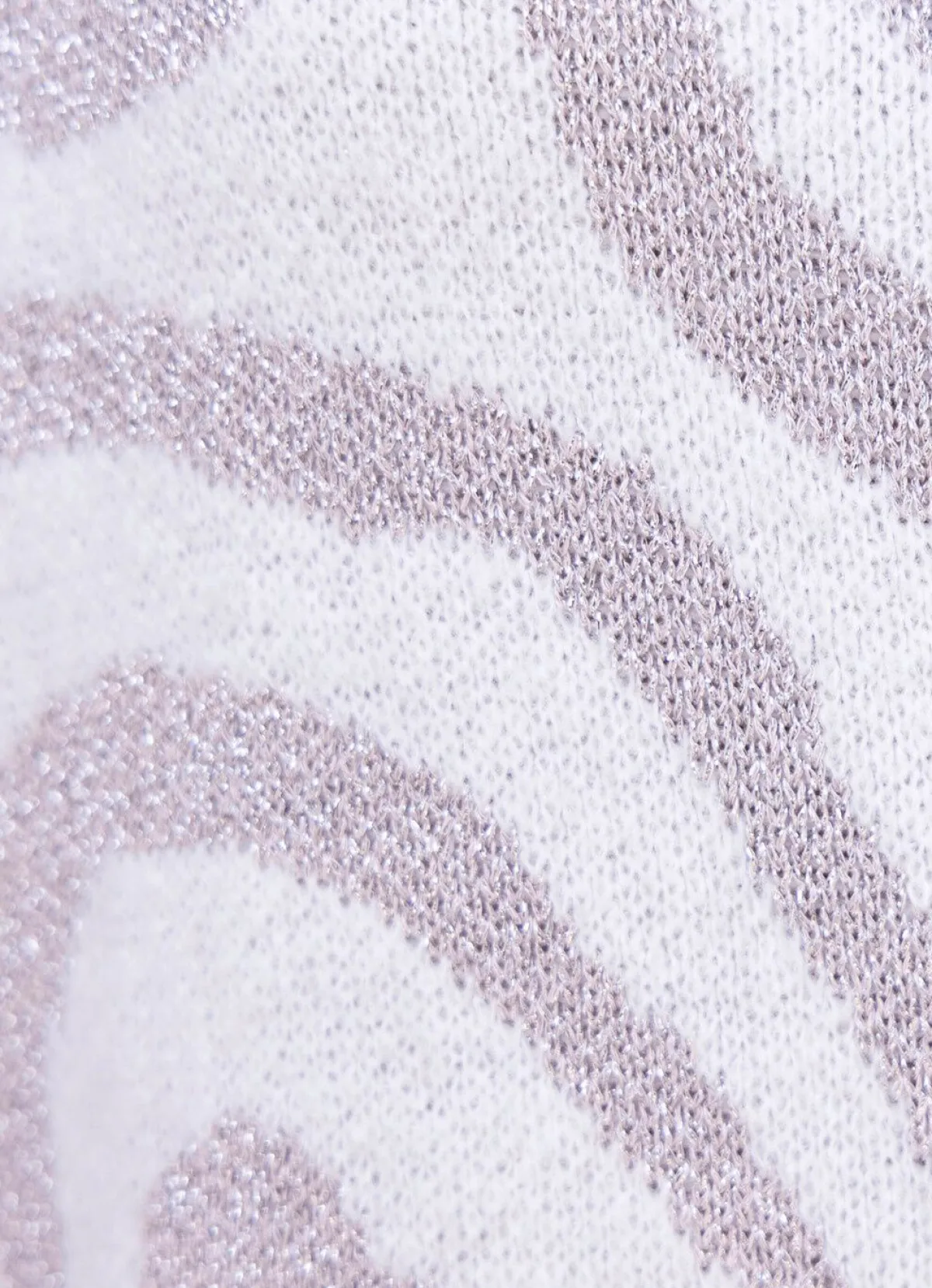 Best laurakent Pullover mit edlem Glitzereffekt ECRU-SILBERFARBEN