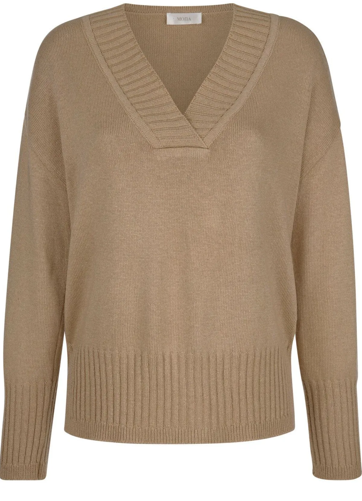 Clearance BADER Pullover mit Kaschmir CAMEL