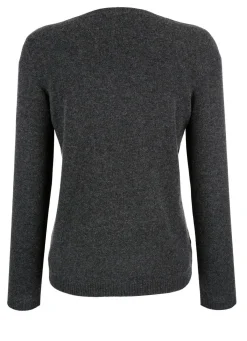 Clearance BADER Pullover mit Kaschmir ANTHRAZIT