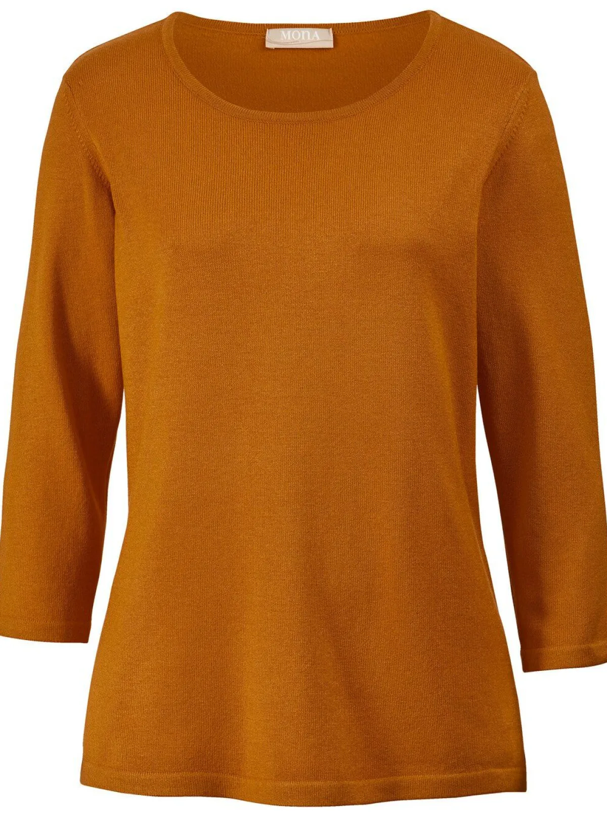 Hot BADER Pullover mit Modal OCKER
