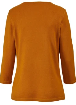 Hot BADER Pullover mit Modal OCKER