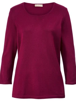 Best BADER Pullover mit Modal BEERE
