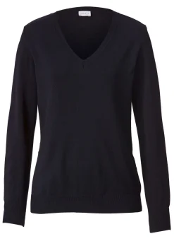Hot BADER Pullover mit Modal-Anteil MARINE