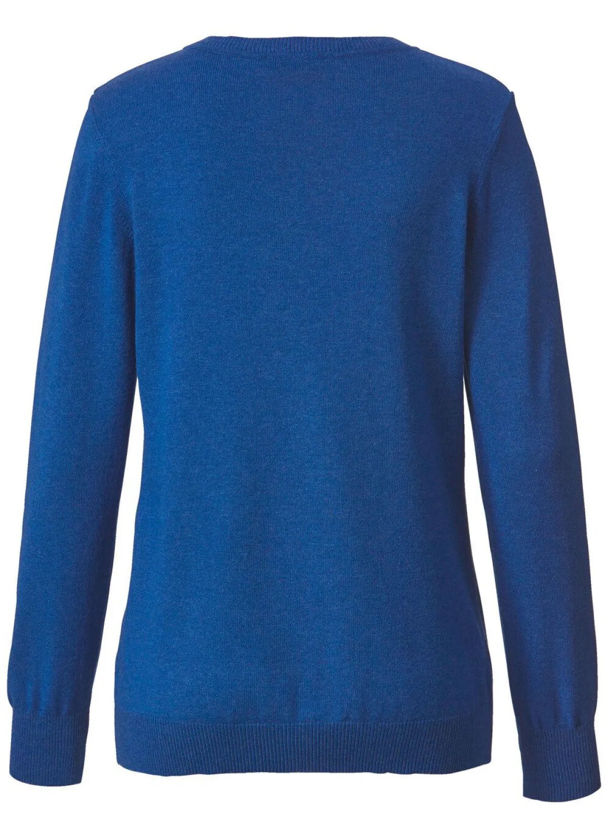 Outlet BADER Pullover mit Modal-Anteil BLAU