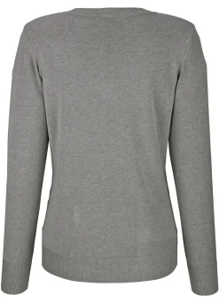 Hot BADER Pullover mit Modal-Anteil GRAU