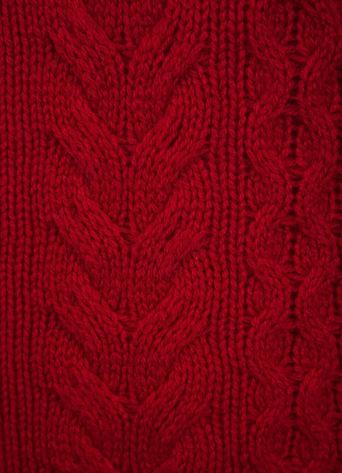 Hot BADER Pullover mit Schurwolle und Kaschmir WEINROT