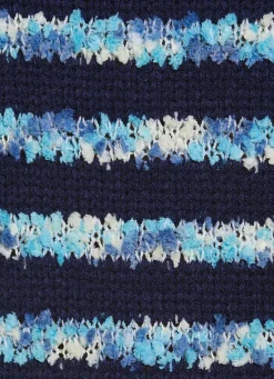 Hot BADER Pullover mit sehr weichem Griff MARINE-MULTICOLOR