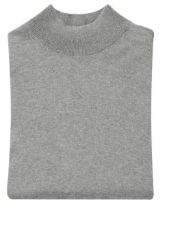 Clearance BADER Pullover mit Stehkragen in 4 Farben GRAU MELIERT