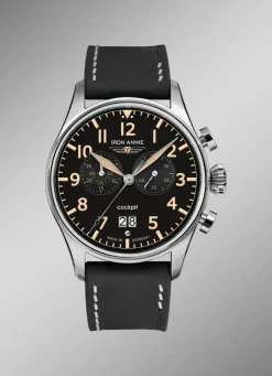 Discount IRON ANNIE Quartz-Chronograph der Serie " Cockpit"
