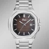 Online POOLS Quartz-Herrenuhr aus Edelstahl