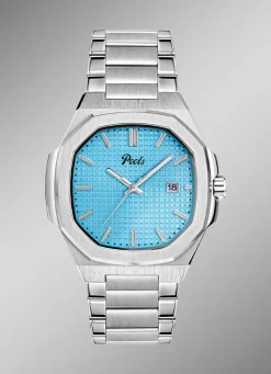Sale POOLS Quartz-Herrenuhr aus Edelstahl