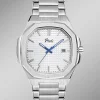 POOLS Quartz-Herrenuhr aus Edelstahl