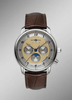 Best ZEPPELIN Quartz-Herrenuhr Friedrichshafen 8536-5