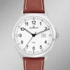 Best DUGENA Quartz-Herrenuhr mit Edelstahlgehäuse