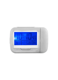 Clearance BADER Quarz-Projektions-Wecker von Pools silber