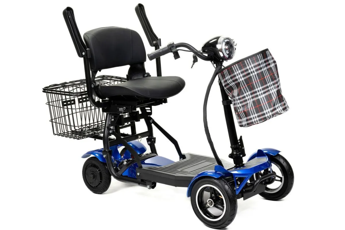 Best BADER 4-Rad-Roller von Antar BLAU