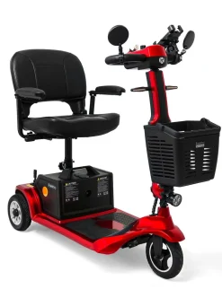 BADER 3-Rad-Roller von Rolektro ROT