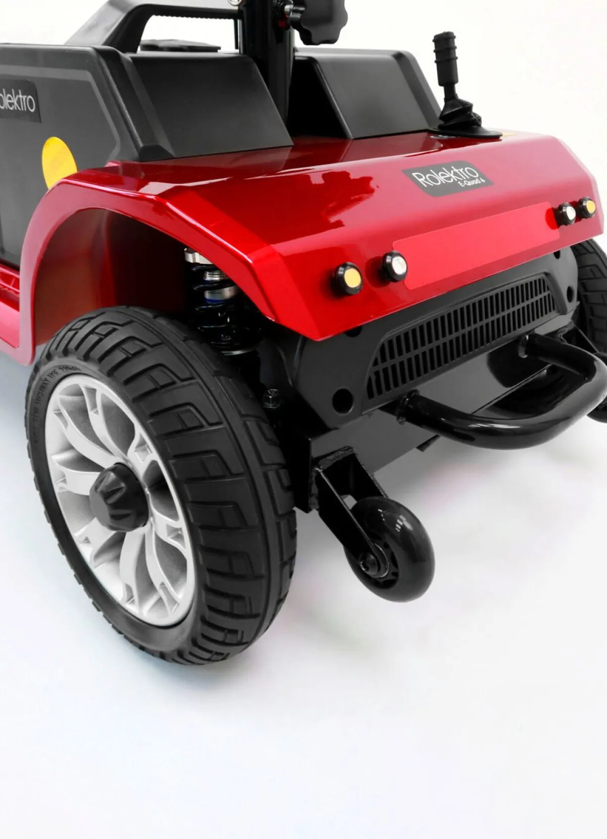 BADER 4-Rad-Roller von Rolektro ROT