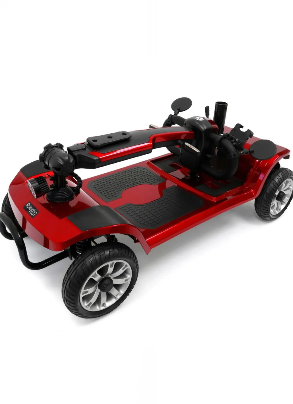 BADER 4-Rad-Roller von Rolektro ROT