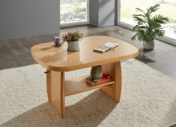 BADER Raffinierter Couchtisch mit 2 tollen Funktionen BUCHE