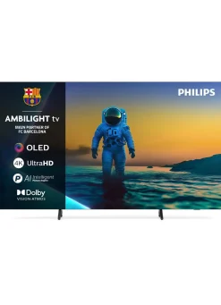 Outlet PHILIPS Rahmenloser 4K Ultra HD Fernseher SCHWARZ