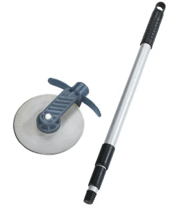 New BADER Rasenkanten-Roller SILBER