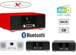 Online Reflexion HRA19DAB Stereoanlage mit DAB+ Radio WEISS
